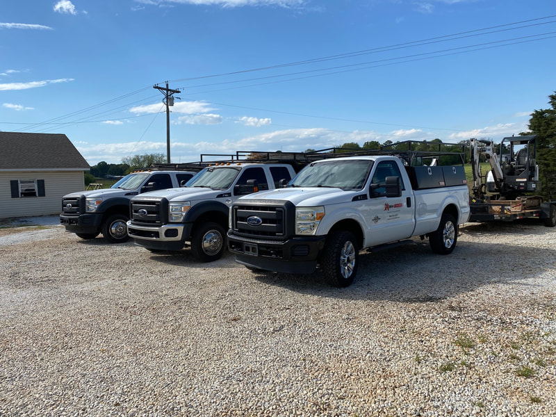 Xtreme Concrete Services trucks and equipment